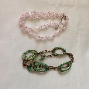 Donated. Colorful Necklaces